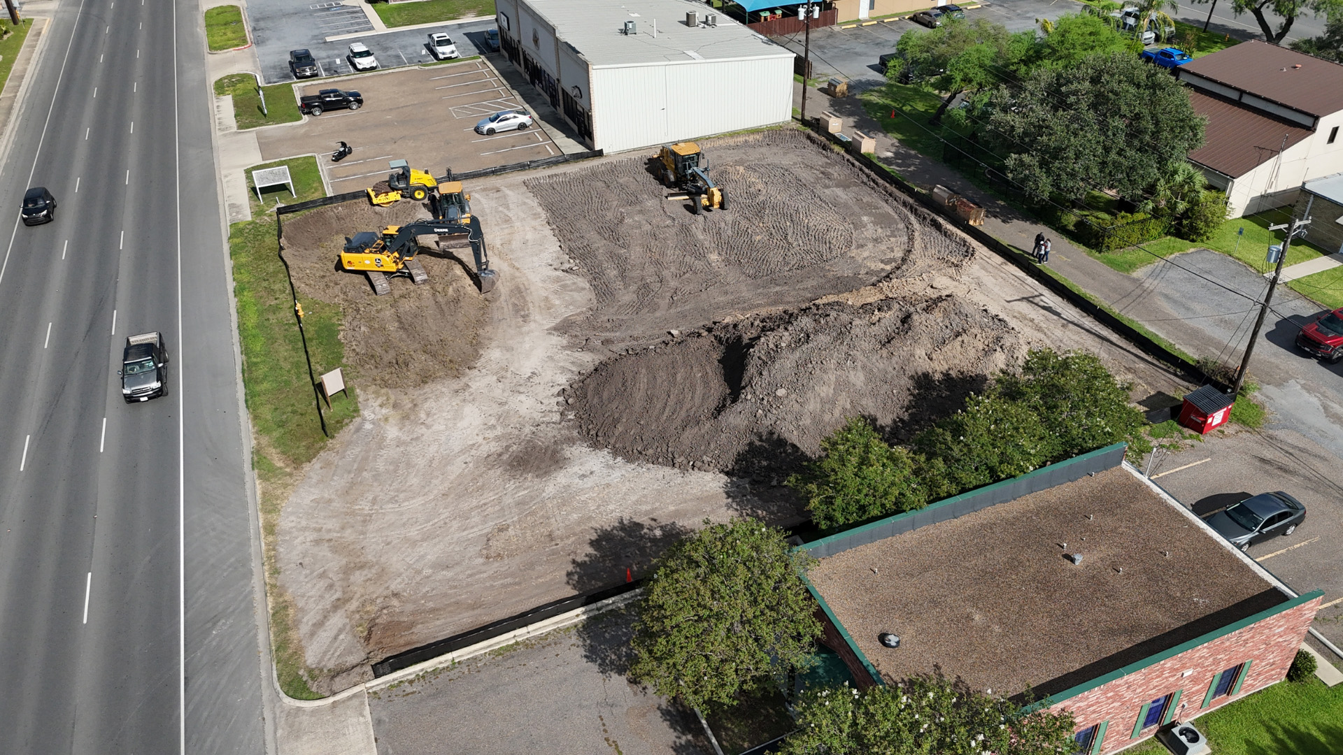 Paver, Excavator, and Loader Backhoe